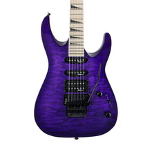 [PREORDER] Jackson JS Series JS34Q Dinky DKAM Electric Guitar, Maple FB, Transparent Purple