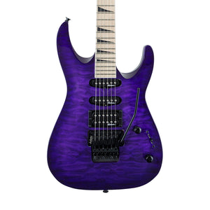 [PREORDER] Jackson JS Series JS34Q Dinky DKAM Electric Guitar, Maple FB, Transparent Purple