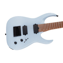 Jackson Pro Series Signature Misha Mansoor Juggernaut ET7 Electric, Caramelized Maple FB, Gulf Blue
