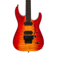 [PREORDER] Jackson Pro Plus Series Dinky DKAQ Electric Guitar, Ebony FB, Firestorm