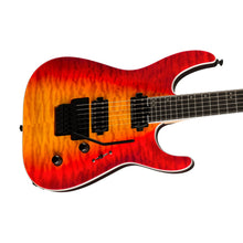 [PREORDER] Jackson Pro Plus Series Dinky DKAQ Electric Guitar, Ebony FB, Firestorm