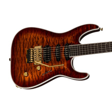 [PREORDER] Jackson Pro Plus Series Soloist SLA3Q Electric Guitar, Ebony FB, Amber Tiger Eye