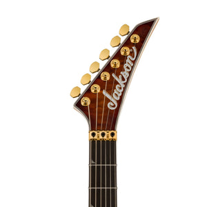 [PREORDER] Jackson Pro Plus Series Soloist SLA3Q Electric Guitar, Ebony FB, Amber Tiger Eye