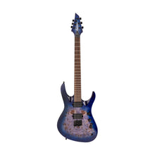 Jackson Pro Series Signature Chris Broderick Soloist HT6P Elec Guitar, Laurel FB, Transparent Blue