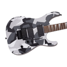 [PREORDER] Jackson X Series Soloist SLX DX Camo Electric Guitar, Laurel FB, Winter Camo