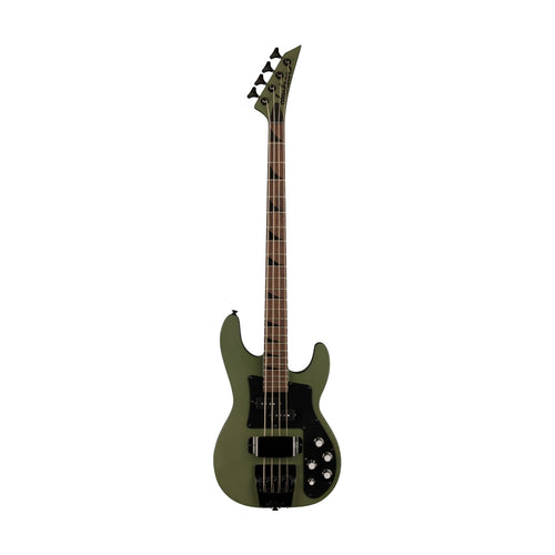 [PREORDER] Jackson X Series Concert Bass CBXNT DX IV Electric Bass Guitar, Maple FB, Matte Army Drab