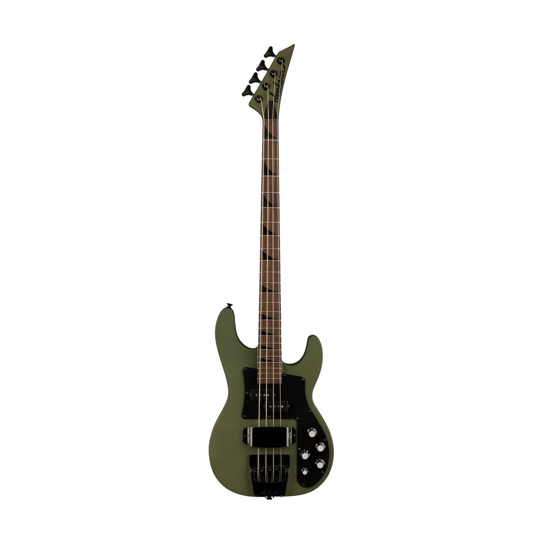 [PREORDER] Jackson X Series Concert Bass CBXNT DX IV Electric Bass Guitar, Maple FB, Matte Army Drab