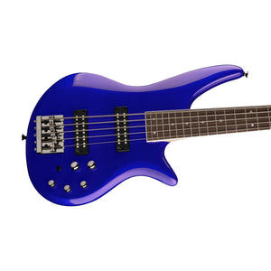 [PREORDER] Jackson JS Spectra Bass JS3 V 5-String Bass Guitar, Indigo Blue