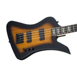 [PREORDER 2 WEEKS] Jackson JS Series Kelly Bird Bass IV JS2 Guitar, Amaranth FB, Tobacco Burst