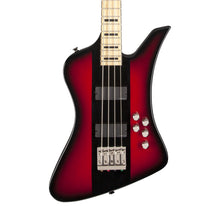 [PREORDER] Jackson X Series Signature Dave Ellefson Kelly Bird IV Bass Electric Guitar, Maple FB, Red Stripe