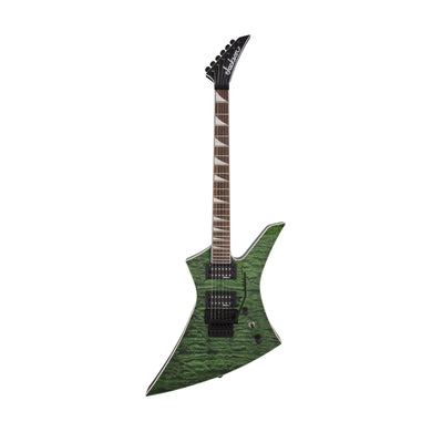 [PREORDER] Jackson X Series KEXQ Kelly Electric Guitar, Laurel FB, Transparent Green