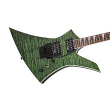[PREORDER] Jackson X Series KEXQ Kelly Electric Guitar, Laurel FB, Transparent Green