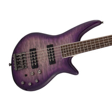 [PREORDER] Jackson JS Series Spectra JS3QV 5-String Bass Guitar, Laurel FB, Purple Phaze