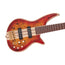 [PREORDER 2 WEEKS] Jackson Pro Series Spectra SBP V Bass Guitar, Caramelized Jatoba FB, Transparent Cherry Burst