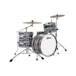 [PREORDER] Ludwig L24233TXDB Neusonic Limited Edition 3-Piece Shell Pack (22BD+16x16FT+12x8TT), Digital Black Oyster