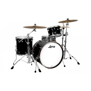 [PREORDER] Ludwig L26223TXCG Neusonic 3-Piece Shell Pack (22BD+16x16FT+12x8TT), Black Cortex