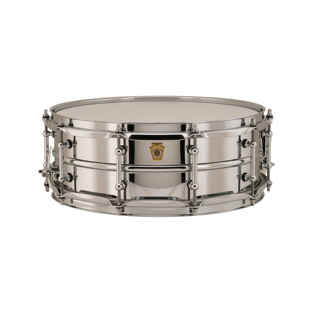 [PREORDER] Ludwig LB400BT 5x14inch Chrome-Over Brass Snare Drum, Smooth Shell, Tube Lugs