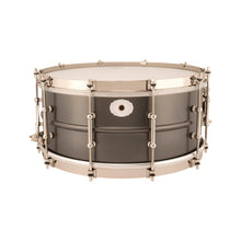 [PREORDER] Ludwig LB417ST 6.5x14inch Limited Edt Satin Deluxe Black Beauty Snare Drum, Satin Black Nickel