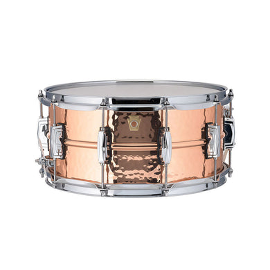 [PREORDER] Ludwig LC662K 6.5x14inch Copperphonic Snare Drum, Hammered Shell, Imperial Lugs