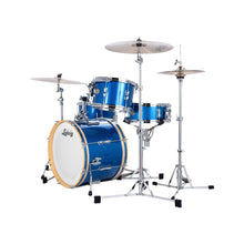 [PREORDER] 	Ludwig LCLUB22BL Continental Club 4-Piece Drum Kit(22B+16F+13T+14S), Blue Sparkle