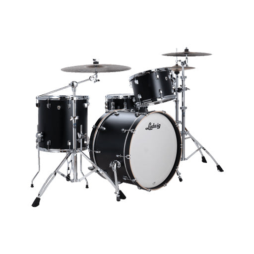 [PREORDER] Ludwig LN24233TXB2 Neusonic 3-Piece Shell Pack (22B+13T+16F), Black Velvet