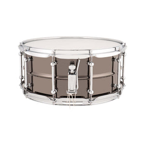 [PREORDER] Ludwig LU5514C 5.5x14inch Universal Brass Snare, Black Nickel Plated Shell, Chrome Hardware