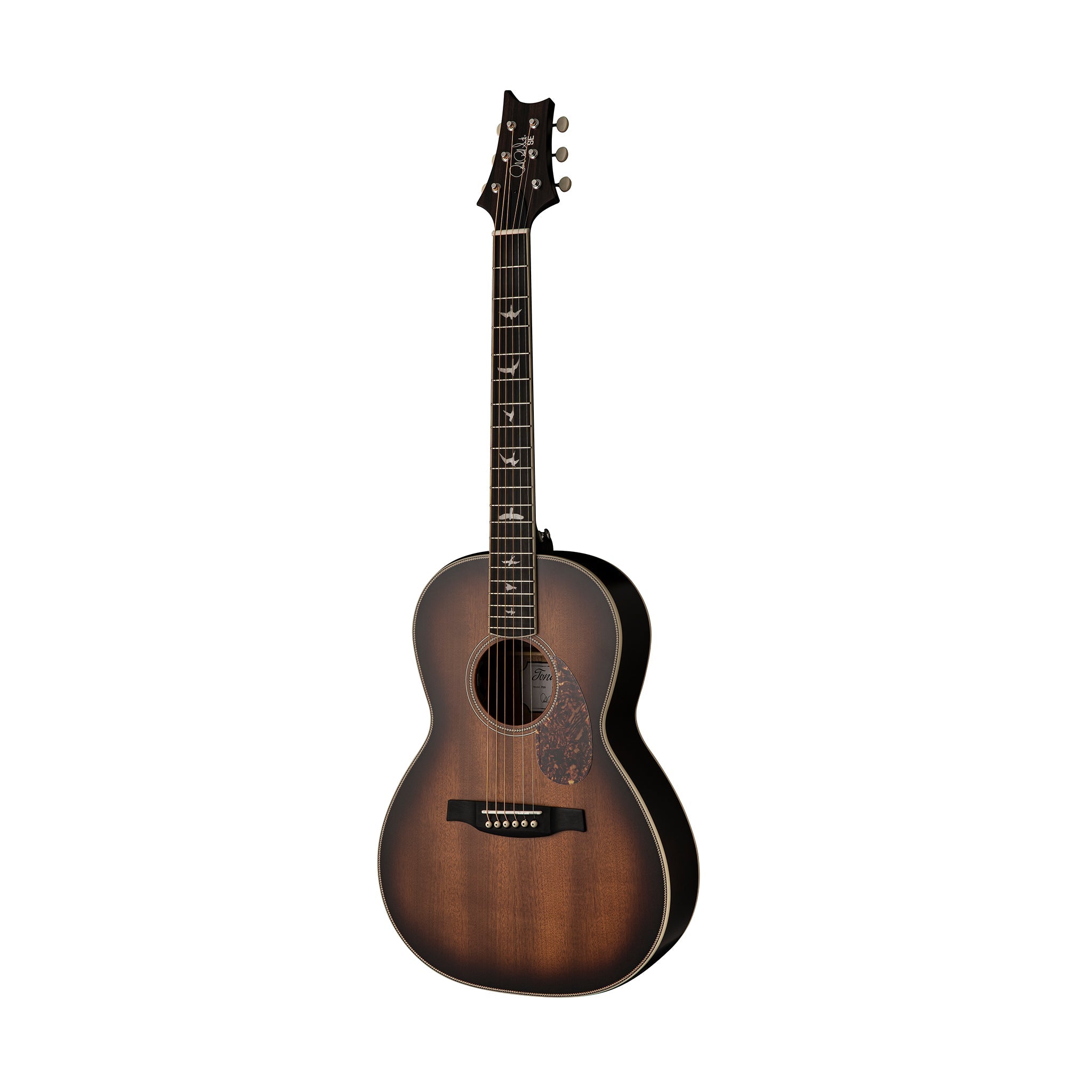 PREORDER] PRS SE Parlor P20 Acoustic Guitar w/Bag, Tobacco Sunburst –  Mahogany Music