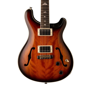 PRS SE Hollowbody Standard Electric Guitar w/Case, McCarty Tobacco Sunburst