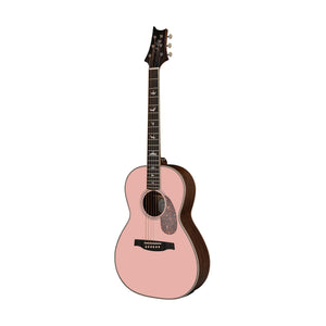 PRS PPE20SASP Limited Edition SE Parlor P20E Acoustic-Electric Guitar w/ Bag, Pink Lotus