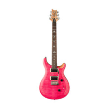PRS SE Custom 24 Electric Guitar w/Bag, Bonnie Pink/Natural Back