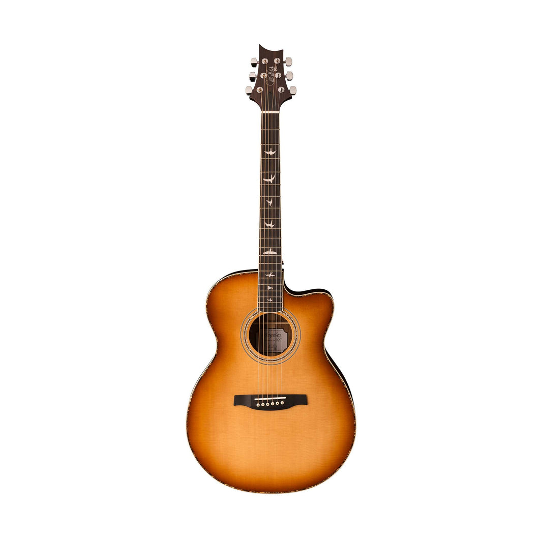 [PREORDER] PRS SE A40E Angelus Hollow Body Acoustic-Electric Guitar, Tobacco Sunburst