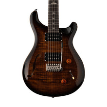 [PREORDER 2 WEEKS] PRS SE Custom 22 Semi-Hollow Electric Guitar, Black Gold Sunburst