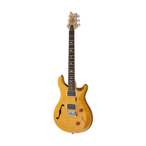 [PREORDER 2 WEEKS] PRS SE Custom 22 Semi-Hollow Electric Guitar, Santana Yellow