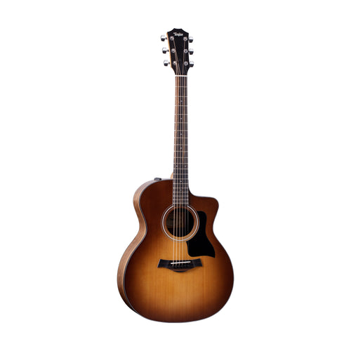Taylor 114ce Grand Auditorium Acoustic Guitar w/Bag, Sunburst Top