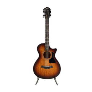 [PREORDER] Taylor 362ce V-Class Grand Concert 12-String Acoustic Guitar, Shaded Edge Burst/Satin Black
