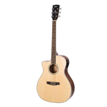 Cort GA-MEDX Acoustic LH Open Pore Natural Acoustic Guitar W/EQ