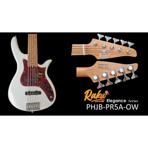 Raku Phantom Body Jazz Bass – Elegance Series – PHJB-PR5A-SP (Power Boost)