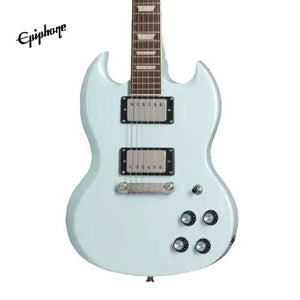 Epiphone Power Players SG Electric Guitar - Ice Blue (Gig Bag, Cable, Picks Included)