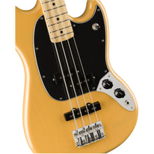 [PREORDER 2 WEEKS] Fender Limited Edition Player Mustang Bass PJ Guitar, Maple FB, Butterscotch Blonde