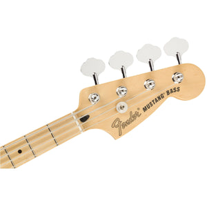 [PREORDER 2 WEEKS] Fender Limited Edition Player Mustang Bass PJ Guitar, Maple FB, Butterscotch Blonde