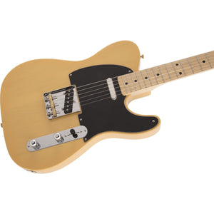 Fender Japan Traditional II 50s Telecaster Electric Guitar, Maple FB, Butterscotch Blonde