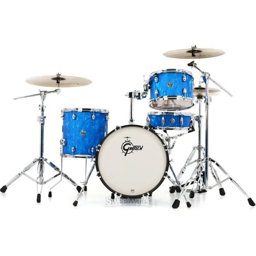 [PREORDER] Gretsch CT1-J484-BSF Catalina Club 4-Piece Drum Shell Kit Set (18inch Bass), Blue Satin Flame