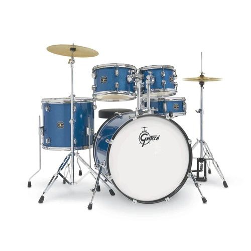[PREORDER] Gretsch RGE625BS Renegade 5-Piece Drum Kit w/Hardware+Cymbals(13H+15CR), Blue Sparkle