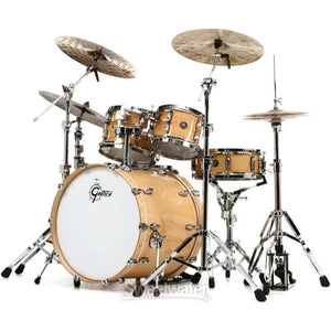 [PREORDER] Gretsch RN2-E825-GN Renown Maple 5-Piece Drum Shell Kit Set (22inch Bass), Gloss Natural