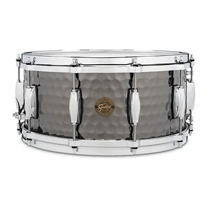 [PREORDER] Gretsch S1-6514WH-BSH 6.5x14inch Hammered Black Steel Snare Drum
