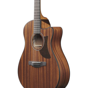 IBANEZ AAM54CE-OPN ADVANCED ACOUSTIC SERIES ACOUSTIC ELECTRIC GUITAR, OPEN PORE NATURAL