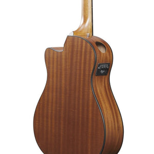 IBANEZ AAM54CE-OPN ADVANCED ACOUSTIC SERIES ACOUSTIC ELECTRIC GUITAR, OPEN PORE NATURAL