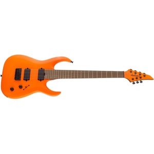 Jackson Pro Series Signature Misha Mansoor Juggernaut HT7 Electric Guitar, Neon Orange