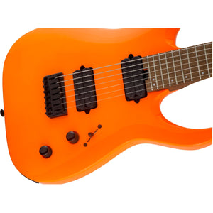 Jackson Pro Series Signature Misha Mansoor Juggernaut HT7 Electric Guitar, Neon Orange