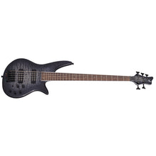 [PREORDER 2 WEEKS] Jackson X Series Spectra Bass SBXQ V Electric Guitar, Laurel FB, Transparent Black Burst